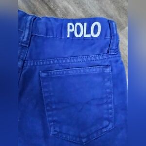 Polo Ralph Lauren cut off denim shorts Girls Size L 12